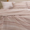 King Size Fitted Bed Sheets Set 4pcs 180x200+32 Melinen Home Ultra Line Stages Rose 100% Cotton 144TC