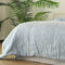 Double Coverlet 220x240 Melinen Home Ariel Light Blue 100% Prewashed Polyester