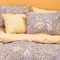 Single Bed Sheets Set 100Χ200+32cm Melinen Home Ultra Line Collection Sinclair 100% Cotton 144 TC/Grey