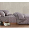 King Size Bed Sheets Set 4pcs 270x280 NEF-NEF Elements Victory Grey 100% Sateen Cotton 300TC