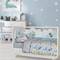 Baby Crib Bedsheets 3pcs. Set 130x170cm Cotton/ Polyester Das Baby Fun Collection 4868