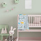 Baby Cradle Bedsheets 2pcs. Set 70x120cm Cotton/ Polyester Das Baby Fun Collection 4868