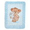 Baby Velour Blanket 110x140cm Polyester Das Baby 4870