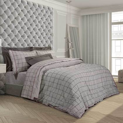 Queen Size Duvet Cover 3pcs. Set 220x240cm Cotton/ Polyester Greenwich Polo Club Essential Collection 2170