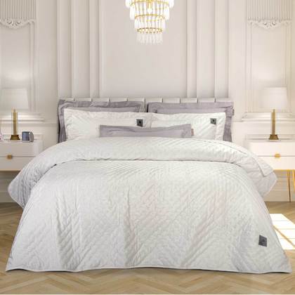 King Size Bedspread 240x250cm Microfiber Greenwich Polo Club Essential Collection 3429