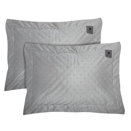 Pair of Pillowcases 50x70+5cm Microfiber Greenwich Polo Club Essential Collection 3430