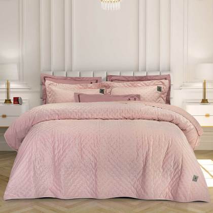 King Size Bedspread 240x250cm Microfiber Greenwich Polo Club Essential Collection 3431