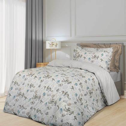 Junior Bed Sheets 3pcs. Set Set 170x240cm Cotton/ Polyester Greenwich Polo Club Essential Collection 8829