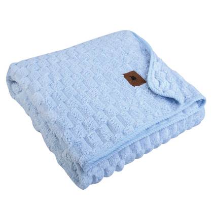 Cradle Supersoft Fleece Blanket 80x110cm Polyetser/ Chinlon Greenwich Polo Club Essential Collection 8834