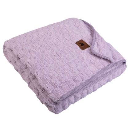 Cradle Supersoft Fleece Blanket 80x110cm Polyetser/ Chinlon Greenwich Polo Club Essential Collection 8835