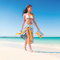 Set of Beach Towel 90x170cm & Cosmetic Bag 22x30cm Cotton Greenwich Polo Club 3826