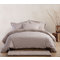 Double Bed Sheets Set 4pcs 240x270 NEF-NEF Premium Collection Magnus Beige 100% Pennie Sateen Cotton 210TC