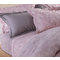 Double Bed Sheets Set 4pcs 240x270 NEF-NEF Premium Collection Allesia Amethyst 100% Pennie Sateen Cotton 210TC