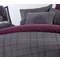 Single Bed Sheets Set 3pcs 160x260 NEF-NEF Flannel Collection Geremi Grey 100% Cotton Flannel 