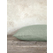 Pair of Oxford Pillowcases 52x72cm Cotton Nima Home Unicolors - Rock Green 32901