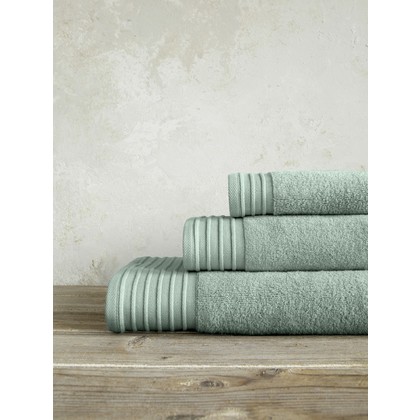 Hand Towel 40x60cm Zero Twist Cotton Nima Home Feel Fresh - Rock Green 32413