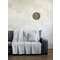Two Seater Sofa Throw 180x240cm Chenille Nima Home Secret - Gray 33198