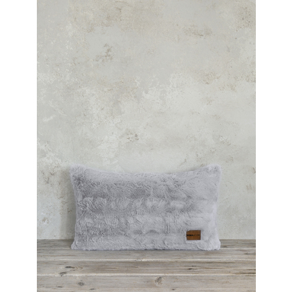 Devorative Pillow 30x50cm Polyester Nima Home Velure - Light Gray 32358
