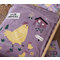 Baby's Crib Blanket 100x140 NEF-NEF Piu Piu Mauve 100% Polyester