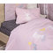 Baby's Crib Sheets Set 3pcs 120x170 NEF-NEF Fly Love Pink 100% Cotton 144TC