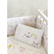 Flat Baby's Bedsheets 120x170cm Cotton Nima Home Chic Rabbit 32978