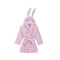 Baby's Hooded Bathrobe No2 NEF-NEF I Love Bunnies Pink 100% Cotton