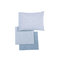 Baby's Crib Sheets Set 3pcs 120x170 NEF-NEF Sweet Sheep Light Blue 100% Cotton 144TC