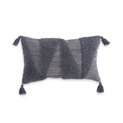 Decorative Pillow 35x55 NEF-NEF Adam Grey 100% Cotton