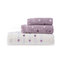 Bath Towel 70x140 NEF-NEF Serendipity Ecru/Mauve 100% Cotton