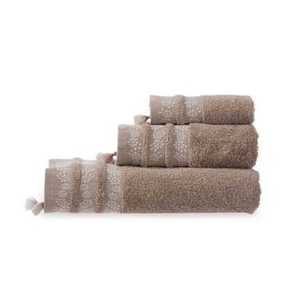 Bath Towel 70x140 NEF-NEF Alba Beige 100% Cotton