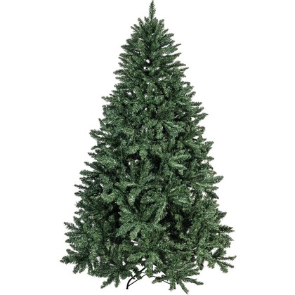 Χριστουγεννιάτικο Δέντρο Πράσινο με Μεταλλική Βάση 210cm Άγραφα 224342
