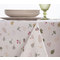 Tablecloth 140x180 NEF-NEF Forest Ecru 50% Cotton 50% Polyester