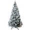 Snowy Green Christmas Tree with Metallic Support 210cm North 2013610