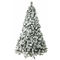 Snowy Green Christmas Tree with Metallic Support 210cm Alaska 155286