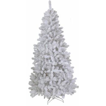 Λευκό Χριστουγεννιάτικο Δέντρο με Μεταλλικό Κορμό 90cm 176683