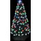 Φωτιζόμενο Χριστουγεννιάτικο Δέντρο Πράσινο Με 60 Led Οπτικής Ίνας 60cm 166054