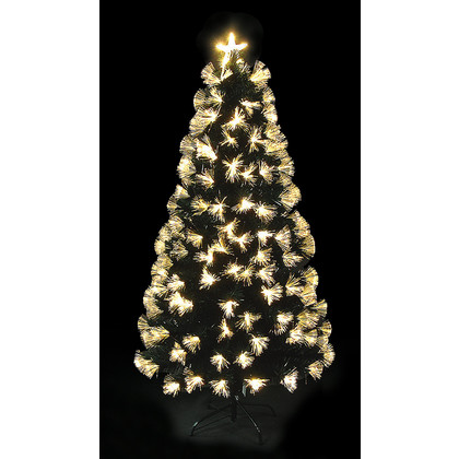Φωτιζόμενο Χριστουγεννιάτικο Δέντρο Με 180 Led Οπτικής Ίνας 150cm 166057