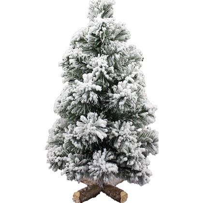 Μικρό Χιονισμένο Χριστουγεννιάτικο Δέντρο Γραφείου 40cm 991037