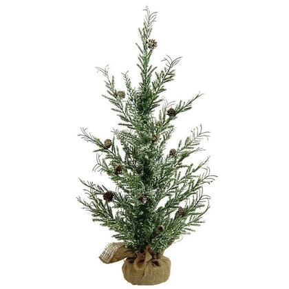 Μικρό Χριστουγεννιάτικο Δέντρο Γραφείου Πράσινο 75cm 166034