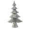 Επιδαπέδιο Λούτρινο Χριστουγεννιάτικο Δέντρο Ασημί 80cm 61337003