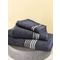 Σετ Πετσέτες 3τμχ (30x50 / 50x90 / 70x140) Palamaiki Towels Collection Misa Coal 100% Βαμβάκι