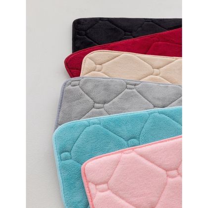 Πατάκι Μπάνιου Αντιολισθητικό 50x80 Palamaiki Towels Collection Memo Pink 100% Coral Fleece.