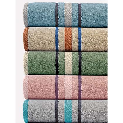 Σετ Πετσέτες 3τμχ (30x50 / 50x90 / 70x140) Palamaiki Towels Collection Nat Green 100% Βαμβάκι