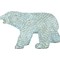 Led Φωτιζόμενη Ακρυλική Αρκούδα Με 1900 Led Λευκό Φωτισμό 120x70(h)cm L200-003W-1