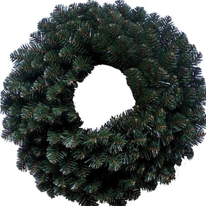 Πράσινο Χριστουγεννιάτικο Στεφάνι Φ.90cm 213744