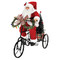 Άγιος Βασίλης Σε Ποδήλατο 42x22x40(h)cm TY62219