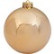 Χρυσή Πλαστική Γυαλιστερή Χριστουγεννιάτικη Μπάλα 15cm 23707