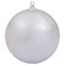 Ασημί Πλαστική Γυαλιστερή Χριστουγεννιάτικη Μπάλα 50cm 23716