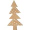 Wooden Christmas Ornament 6x10(h)cm 165855