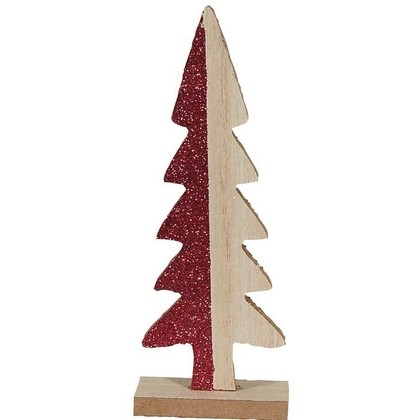 Ξύλινο Επιτραπέζιο Χριστουγεννιάτικο Στολίδι 7x18(h)cm 176600